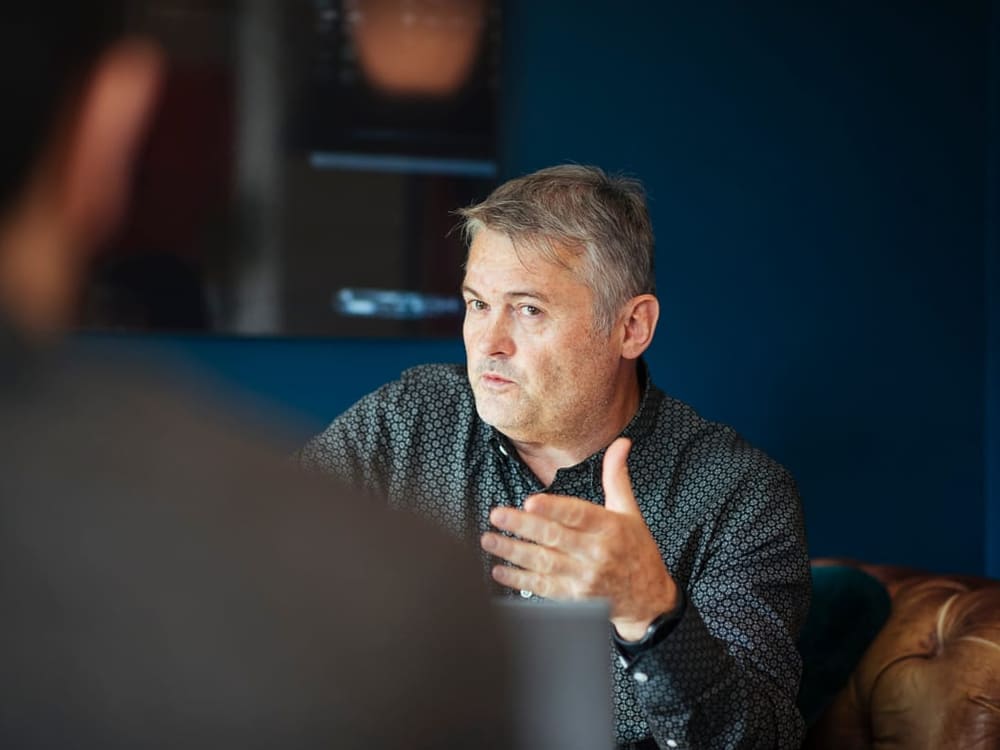 Jean-Pierre Giraud en session de coaching avec un dirigeant