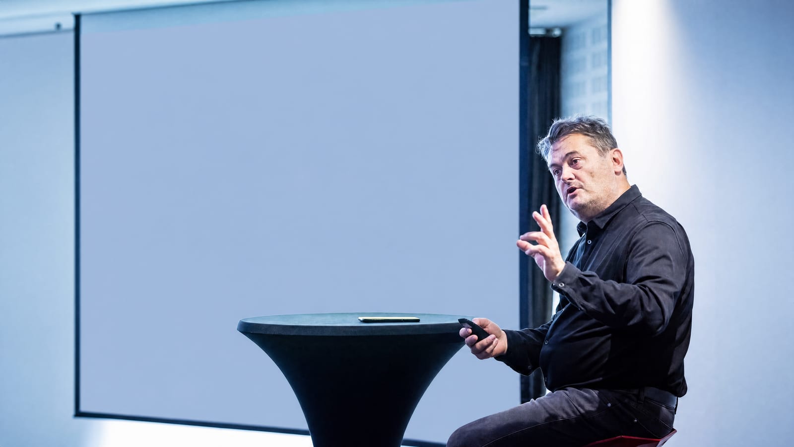 Jean-Pierre Giraud en situation de formation