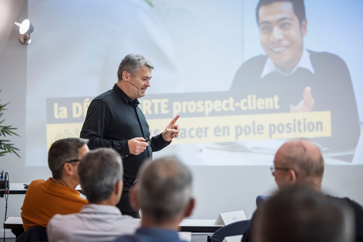 Jean-Pierre Giraud en formation